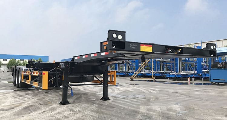 40ft gooseneck chassis trailer