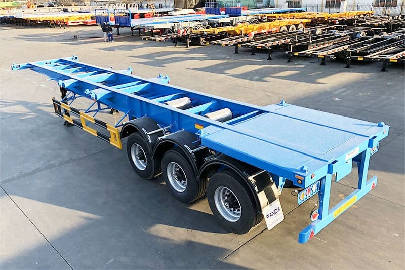 40ft container chassis trailer for sale