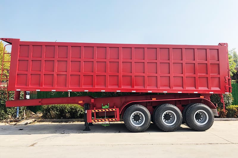 50 ton rear tipper trailer