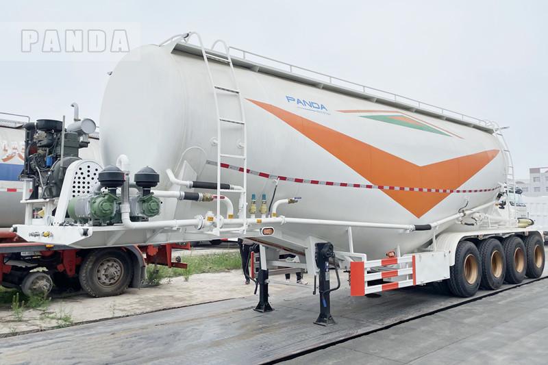 4 axle 60 cement tanker truck trailer for sale