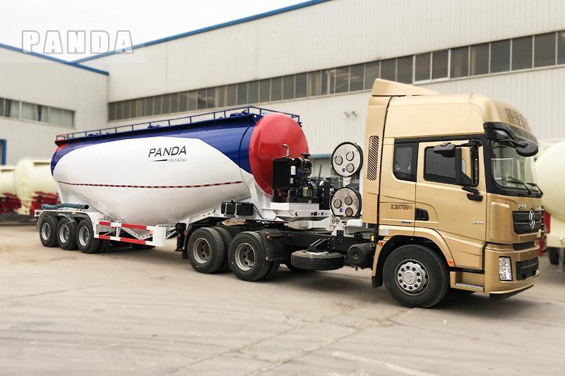 3 axle 50 ton cement bulker trailer