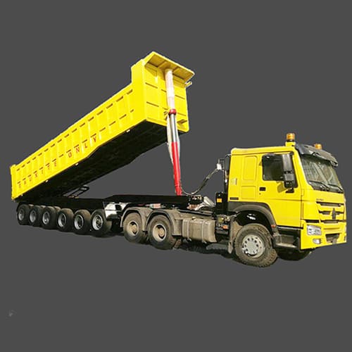 6 axle dump trailer