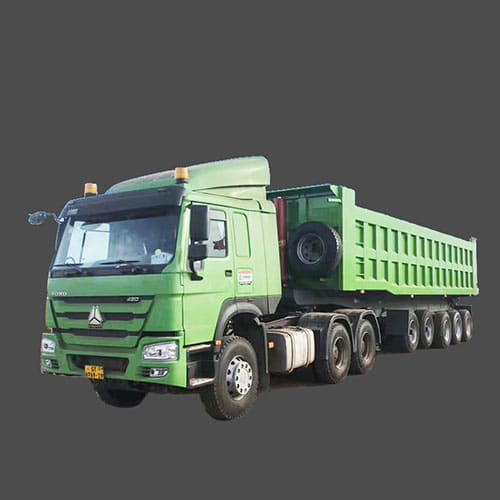 4 axle semi tipper